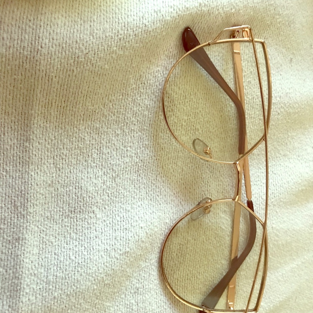 Clear glasses